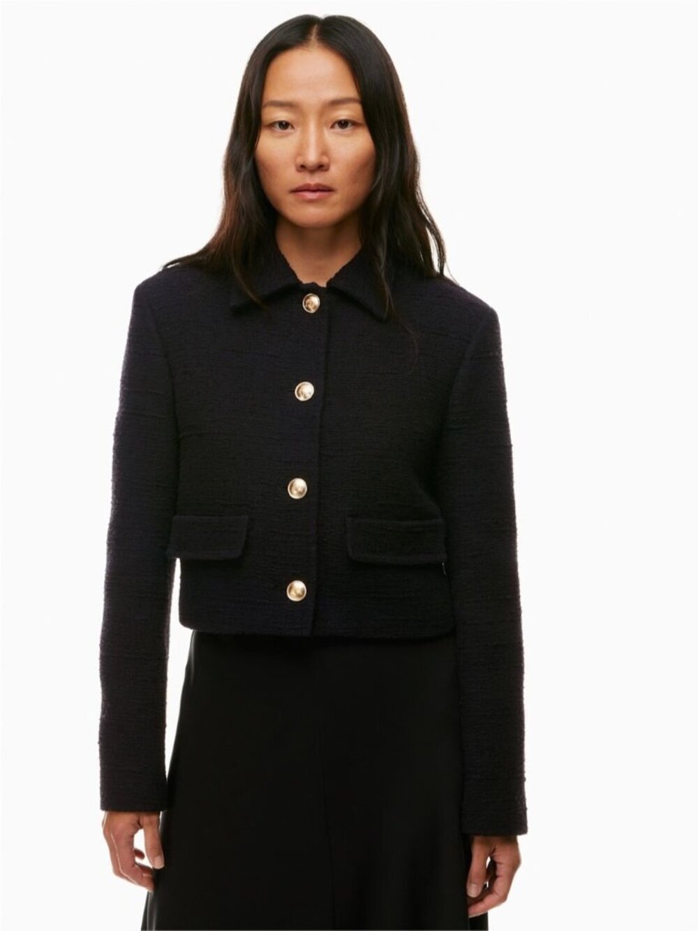 Aritzia Babaton Black Frances Jacket size XXS - Picture 2 of 9